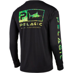 Реглан Pelagic Aquatek Icon Long Sleeve Performance Shirt XXL ц:black Реглан Pelagic Aquatek Icon Long Sleeve Performance Shirt XXL ц:black