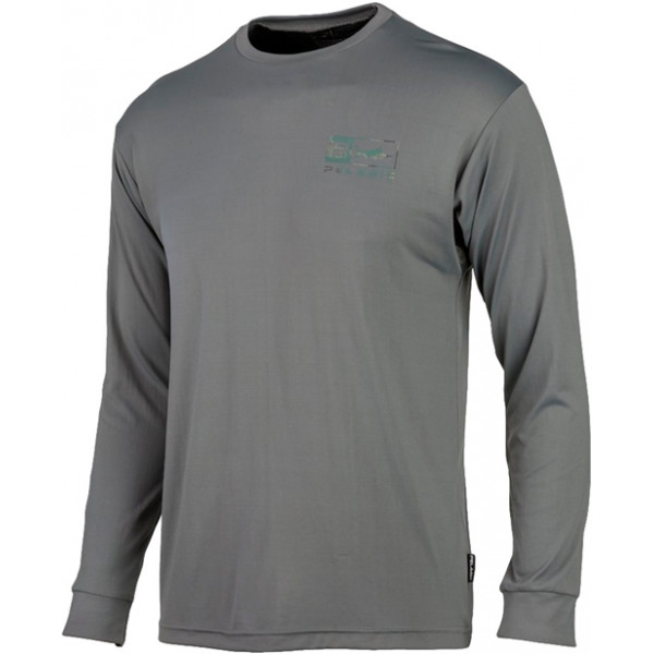 Реглан Pelagic Aquatek Icon Long Sleeve Performance Shirt M ц:charcoal