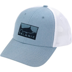 Кепка Pelagic Deep Sea Offshore Fishing Hat. Slate fish camo