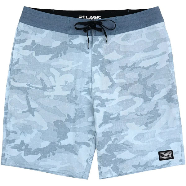 Шорти Pelagic Deep Drop Fishing Shorts 30 ц: slate fish camo