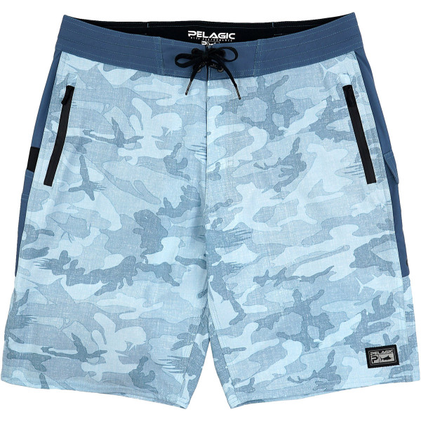 Шорты Pelagic Ocean Master Camo Fishing Shorts 30 ц:slate fish camo