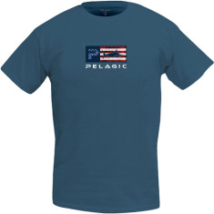 Футболка Pelagic Deluxe Americamo Premium T-Shirt XXL ц:smokey blue