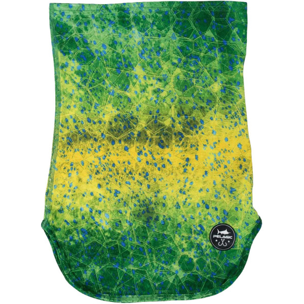 Бафф Pelagic Sunshield Fishing Neck Gaiter ц:green dorado hex