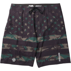 Шорты Pelagic Sharkskin Americamo Fishing Shorts 40 ц:green fish camo Шорты Pelagic Sharkskin Americamo Fishing Shorts 40 ц:green fish camo