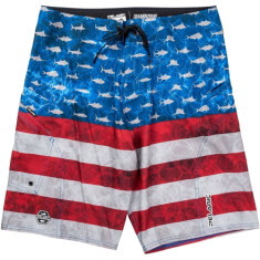 Шорты Pelagic Sharkskin Americamo Fishing Shorts 30 ц:blue Шорты Pelagic Sharkskin Americamo Fishing Shorts 30 ц:blue