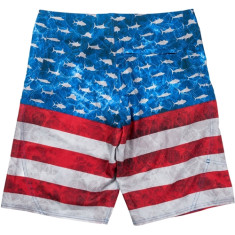 Шорты Pelagic Sharkskin Americamo Fishing Shorts 30 ц:blue Шорты Pelagic Sharkskin Americamo Fishing Shorts 30 ц:blue