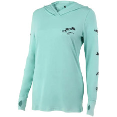 Реглан Pelagic Ultratek Hooded Fishing Shirt Gyotaku - Women`s. XL. Turquoise Реглан Pelagic Ultratek Hooded Fishing Shirt Gyotaku - Women`s. XL. Turquoise