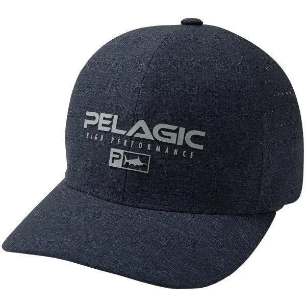 Кепка Pelagic Delta Flexfit Heathered S/M ц: smokey blue