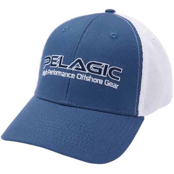 Кепка Pelagic Offshore Low Profile Trucker ц: smokey blue