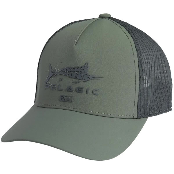 Кепка Pelagic Echo Gyotaku Performance Trucker ц: