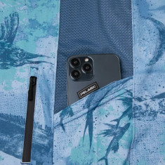Реглан Pelagic Exo-Tech Hooded Fishing Shirt XL ц:blue Реглан Pelagic Exo-Tech Hooded Fishing Shirt XL ц:blue