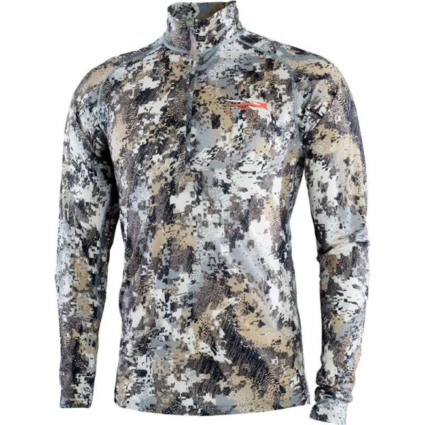 Термосвитер Sitka Gear Merino Core Lightweight Half-Zip. Размер - 2XL. Цвет: Elevated II