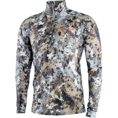 Термосвитер Sitka Gear Merino Core Lightweight Half-Zip. Размер - 3XL. Цвет: optifade elevated II Термосвитер Sitka Gear Merino Core Lightweight Half-Zip. Размер - 3XL. Цвет: optifade elevated II