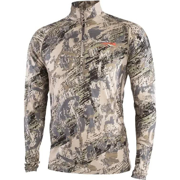 Термосвитер Sitka Gear Merino Core LtWt Half-Zip. Размер - XL. Цвет - optifade open country