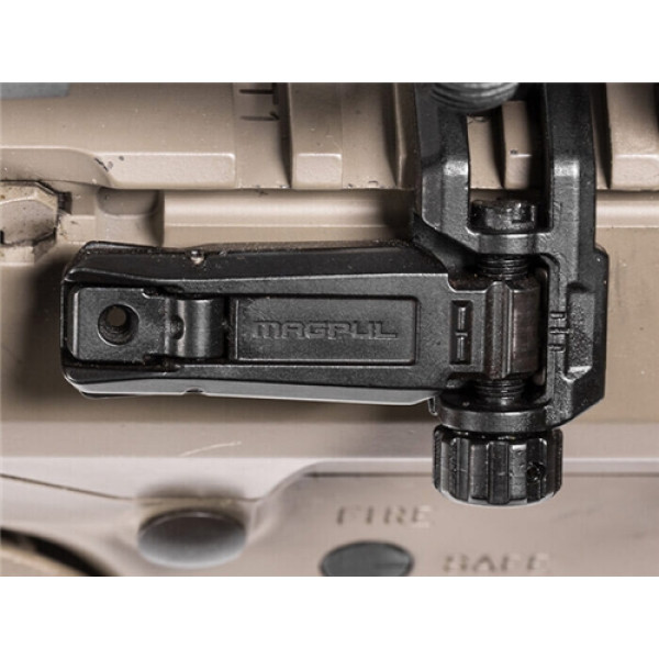 Цілий складний Magpul MBUS Pro Offset - чорний