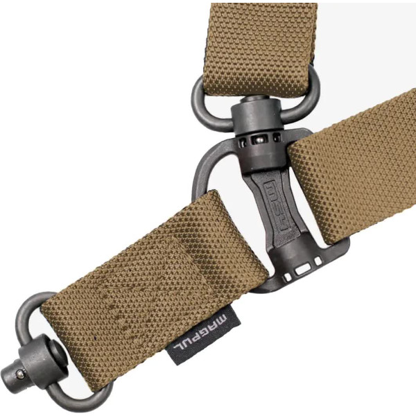 Ремінь збройовий одноточковий Magpul MS4 DUAL QD G2 FDE