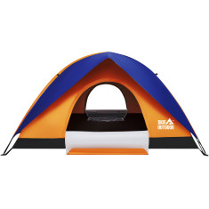 Намет Skif Outdoor Adventure II. Розмір 200x200 см. Orange-Blue