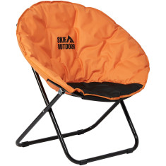 Стул раскладной Skif Outdoor Shell. Черный/оранжевый Стул раскладной Skif Outdoor Shell. Черный/оранжевый