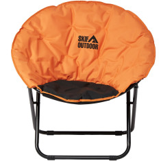 Стул раскладной Skif Outdoor Shell. Черный/оранжевый Стул раскладной Skif Outdoor Shell. Черный/оранжевый