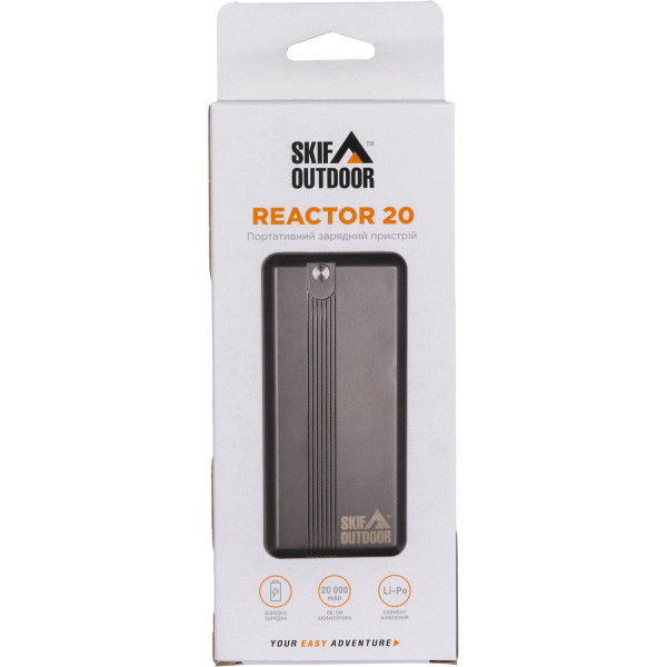 Портативний зарядний пристрій Skif Outdoor Reactor 20