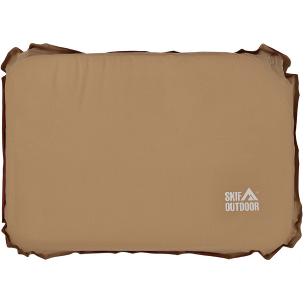 Подушка самонадувная Skif Outdoor Commander. Размер 46x32x10 см. Beige