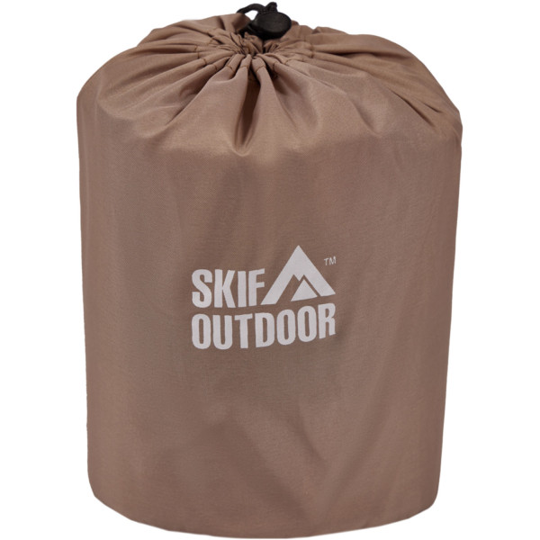 Подушка самонадувная Skif Outdoor Commander. Размер 46x32x10 см. Beige