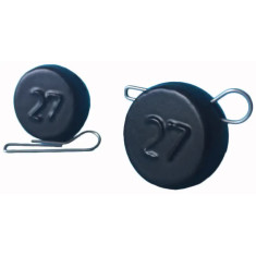 Груз-головка DS Эксцентрик черный 25г (5шт/уп)