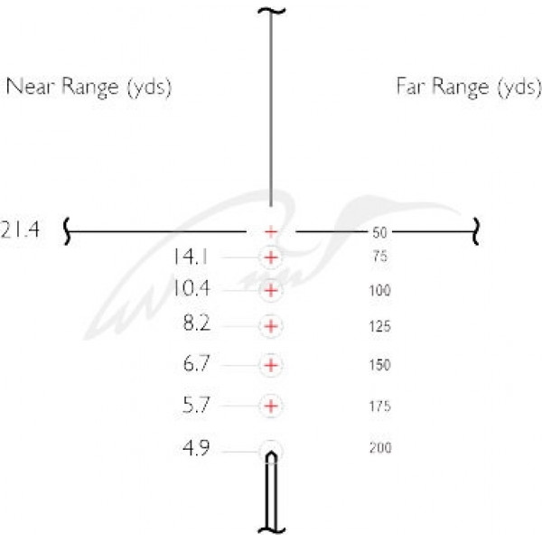 Прицел оптический Hawke Vantage 3-9х40 сетка 22 LR Subsonic с подсветкой