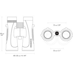 Бинокль Hawke Endurance ED 8х42 ц: черный