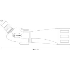 Зрительная труба Hawke Vantage 24-72х70 Зрительная труба Hawke Vantage 24-72х70