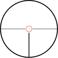 Прицел оптический Hawke Frontier 30 1-6x24 прицельная сетка Circlel Dot с подсветкой