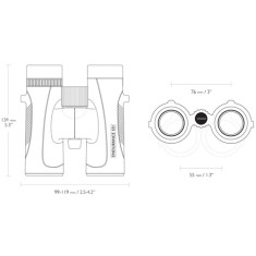 Бинокль Hawke Endurance ED 8х32 ц: черный