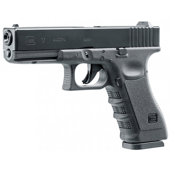 Пистолет пневматический Umarex Glock 17 Grey Blowback кал. 4.5 мм Pellet+ВВ