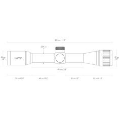 Прицел оптический Hawke Vantage 4x32 сетка Mil Dot Прицел оптический Hawke Vantage 4x32 сетка Mil Dot