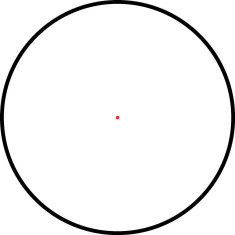 Прицел коллиматорный Hawke Reflex Sight "Wide View" 3 MOA. Weaver