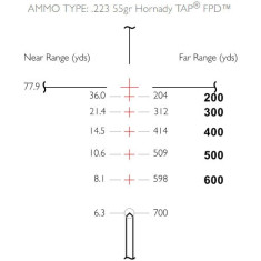 Прицел оптический Hawke Vantage 30 WA 3-9x42 сетка 223/308 с подсветкой Прицел оптический Hawke Vantage 30 WA 3-9x42 сетка 223/308 с подсветкой