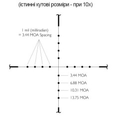 Прицел оптический Hawke Vantage 2-7x32 AO сетка Mil-Dot