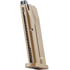 Магазин Umarex для Beretta M9A3 СО2 кал. 6 мм на 22 шарика. FDE Магазин Umarex для Beretta M9A3 СО2 кал. 6 мм на 22 шарика. FDE