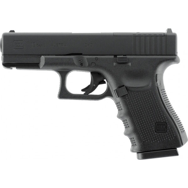 Пистолет пневматический Umarex Glock 19 Gen4 MOS CO2 кал. 4,5 мм BB