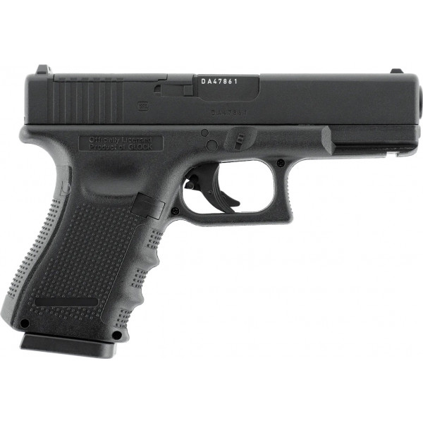 Пистолет пневматический Umarex Glock 19 Gen4 MOS CO2 кал. 4,5 мм BB