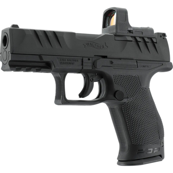 Пистолет пневматический Umarex Walther PDP Compact CO2 кал. 4,5 мм BB с коллиматором RDS 8