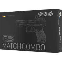 Пистолет пневматический Umarex Walther Q5 Match Combo CO2 кал. 4,5 мм