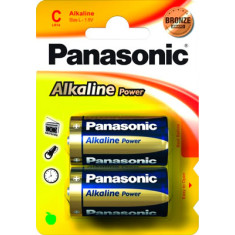 Батарея Panasonic ALKALINE POWER C BLI 2