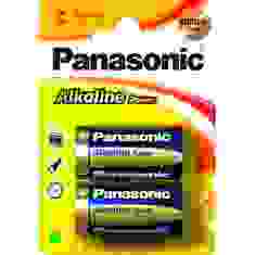 Батарея Panasonic ALKALINE POWER C BLI 2