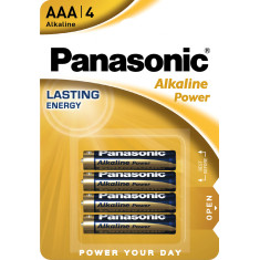 Батарея Panasonic ALKALINE POWER AAА BLI