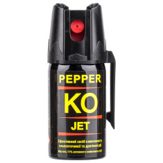 Газовий балончик Klever Pepper KO Jet струйний. Об'єм - 40 мл Газовий балончик Klever Pepper KO Jet струйний. Об'єм - 40 мл