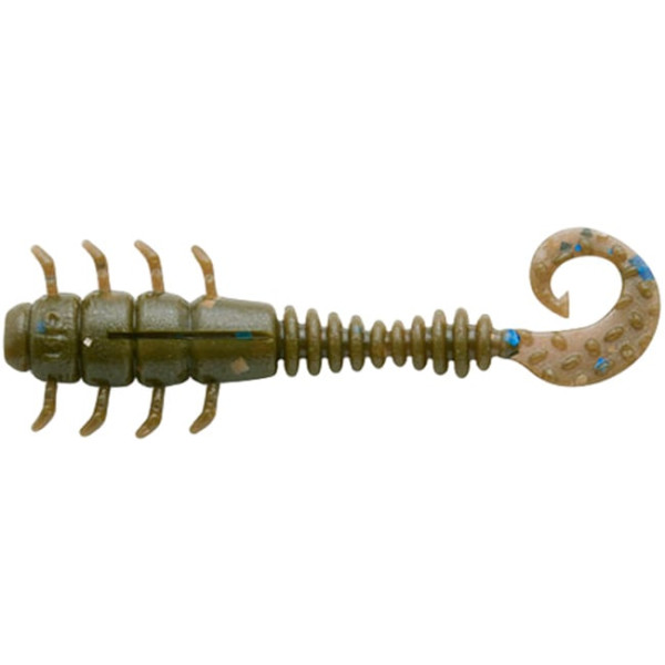 Силикон UpStream Scorp 1.6" #455 milk chocolate (8шт/уп)