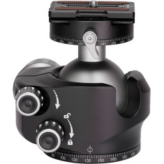 Головка штативная Leofoto LH-55R+NP-60 шаровая с зажимом ARCA. Шар: 55 мм Головка штативная Leofoto LH-55R+NP-60 шаровая с зажимом ARCA. Шар: 55 мм