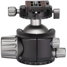 Головка штативная Leofoto LH-55R+NP-60 шаровая с зажимом ARCA. Шар: 55 мм Головка штативная Leofoto LH-55R+NP-60 шаровая с зажимом ARCA. Шар: 55 мм