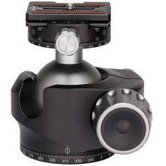 Головка штативная Leofoto LH-55R+NP-60 шаровая с зажимом ARCA. Шар: 55 мм Головка штативная Leofoto LH-55R+NP-60 шаровая с зажимом ARCA. Шар: 55 мм